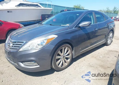 2012 Hyundai Azera z USA, uszkodzony, nr VIN KMHFH4JGXCA174819